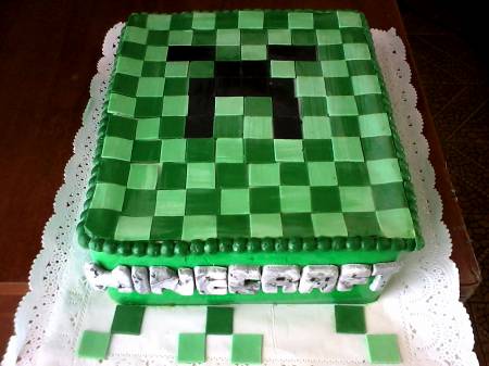 Torta Minecraft